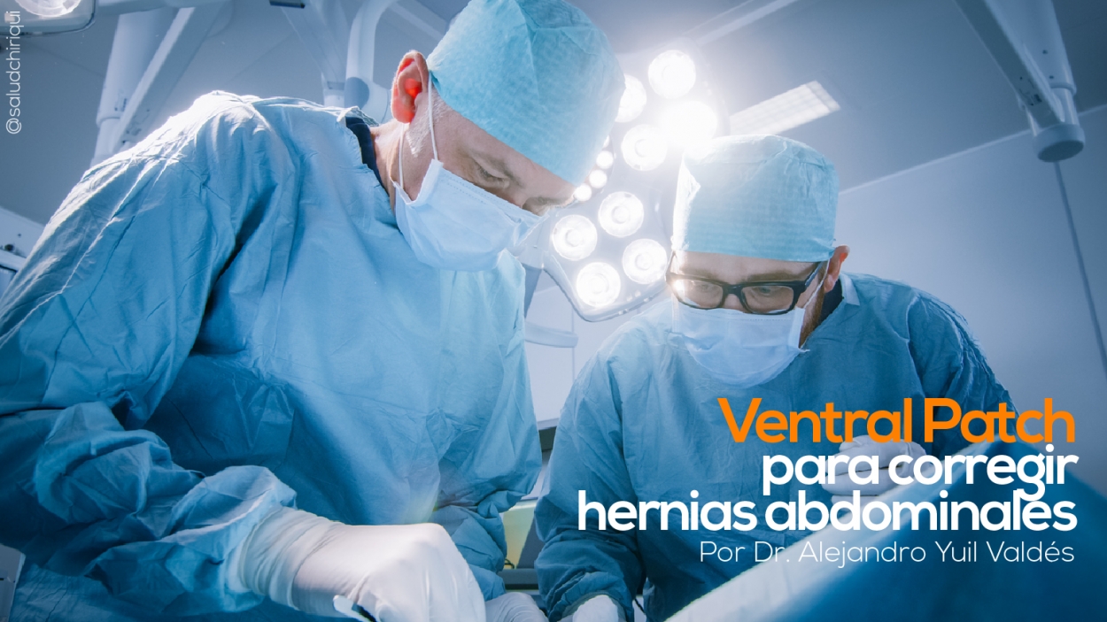 Ventral Patch: para corregir hernias abdominales