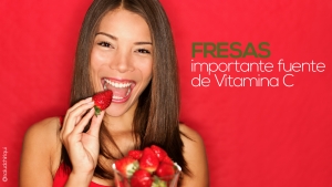Fresas: importante fuente de Vitamina C